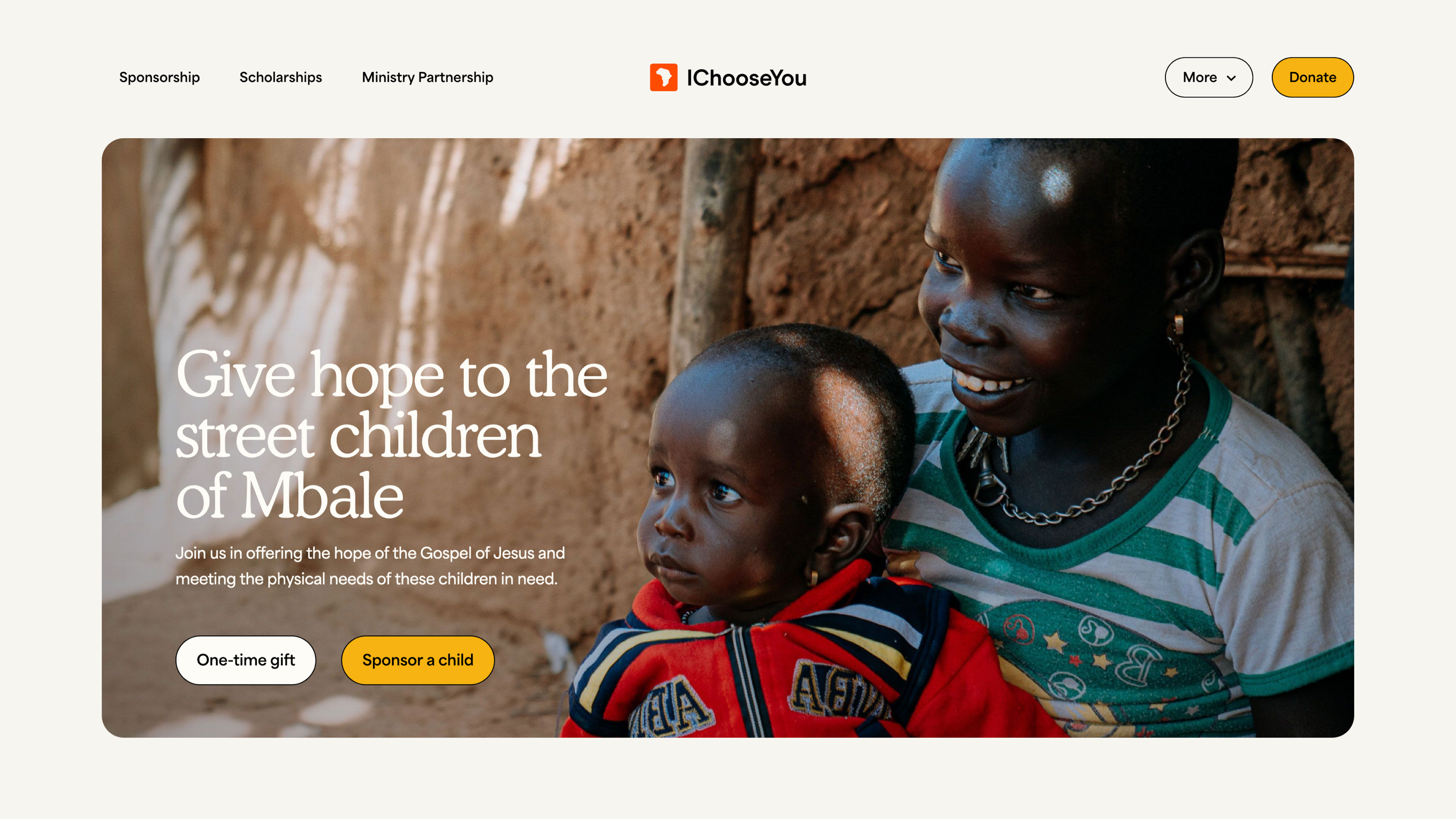 IChooseYou website design